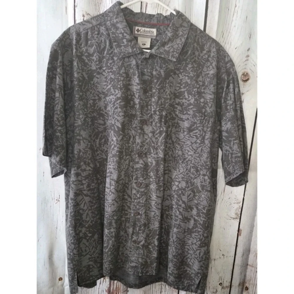 Columbia Men's Shirt Omni-Wick Super Slack Tide Camp Performance Fishing Gear XL